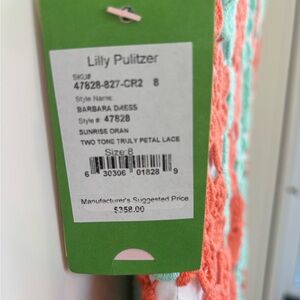 Vintage Lilly Pulitzer crochet look dress